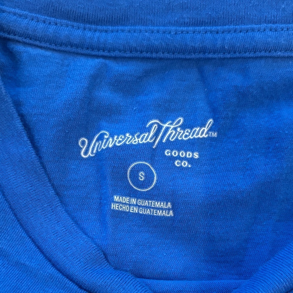 Universal Thread Blue Women’s Short Sleeve Tee S - Picture 5 of 6